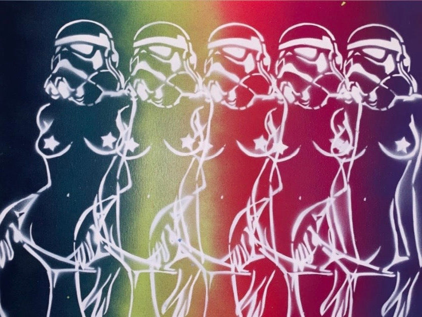 Sexy Overlay Painting