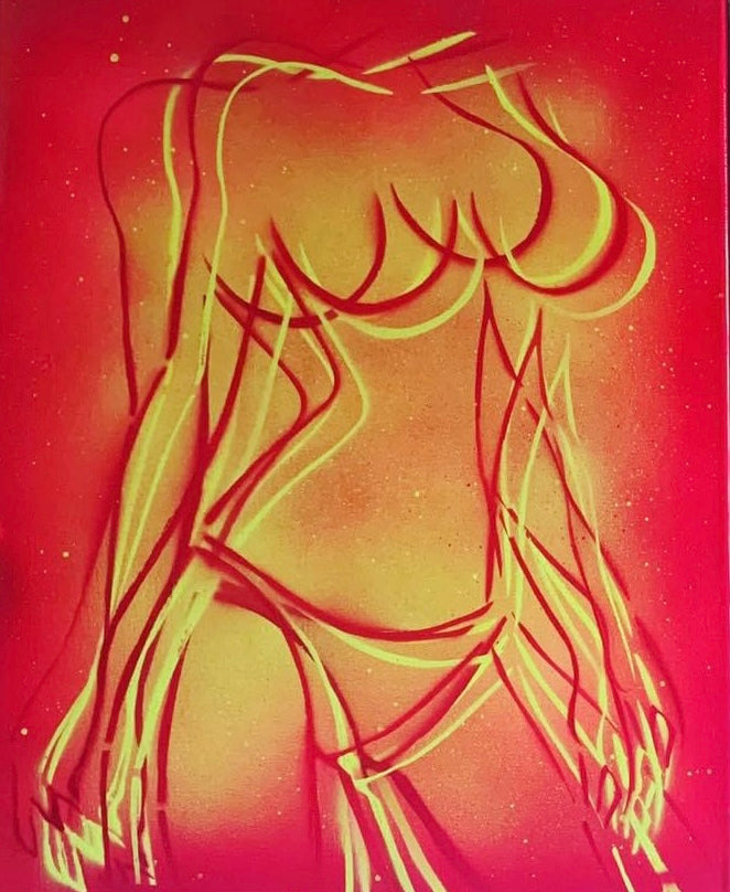 Sexy Outline Painting
