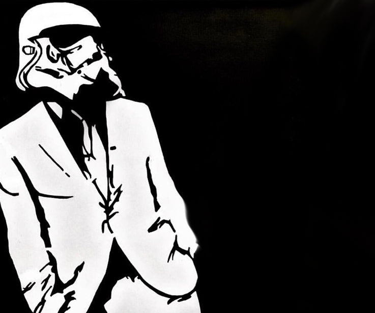 Classy Storm Trooper (b/w)