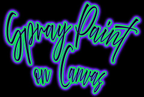 _Spray Paint on Canvas