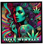 Green Goddess "Kush Siren" Sticky Prints