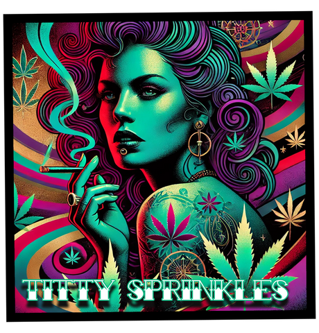 Green Goddess "Kush Siren" Sticky Prints