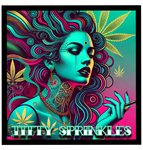 Green Goddess "Stoned Temptation" Sticky Prints