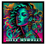 Green Goddess "High Priestess" Sticky Prints
