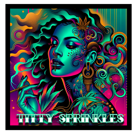 Green Goddess "High Priestess" Sticky Prints