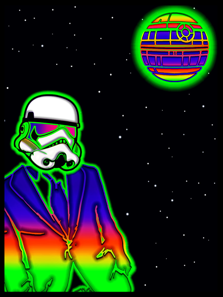 StormTrooper - Toxic Pop  - Art Sticker