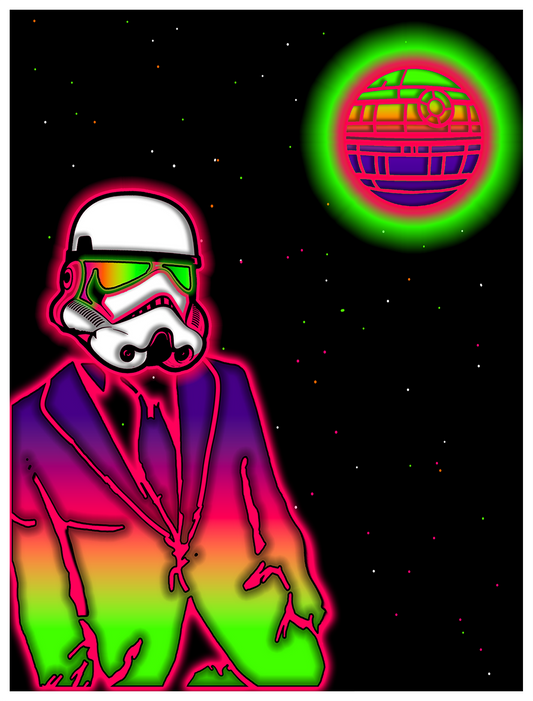 Stormtrooper - Galactic Pop Art Sticker