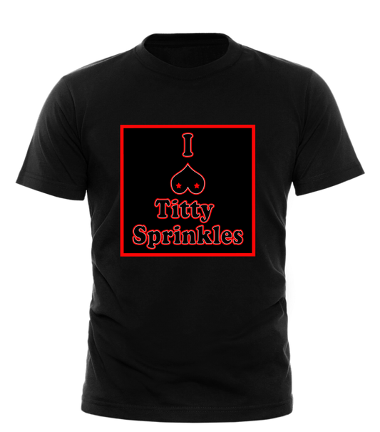 Titty Sprinkles Logo Tshirt