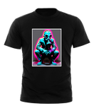 Classy Gas Mask Pink Glow Tshirt