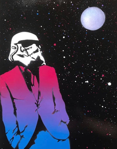 Classy Storm Trooper (pink/purple/blue)